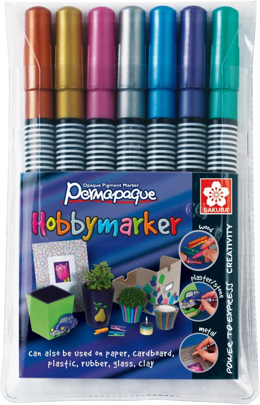 Permapaque Hobbymarker Metallic Marker