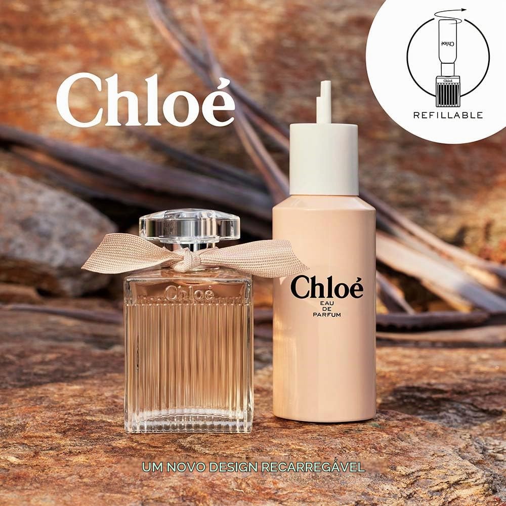 Chloé Eau de Parfum リフィル150ml 缶と100mlボトル Signature Chloe Refill - Perfume Feminino - Eau de Parfum 150ml