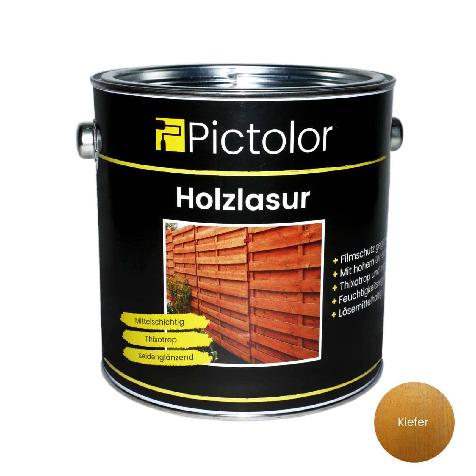 Pictolor Holzlasur 2,5 Liter Kiefer