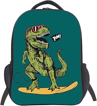 dinosaur mesh backpack