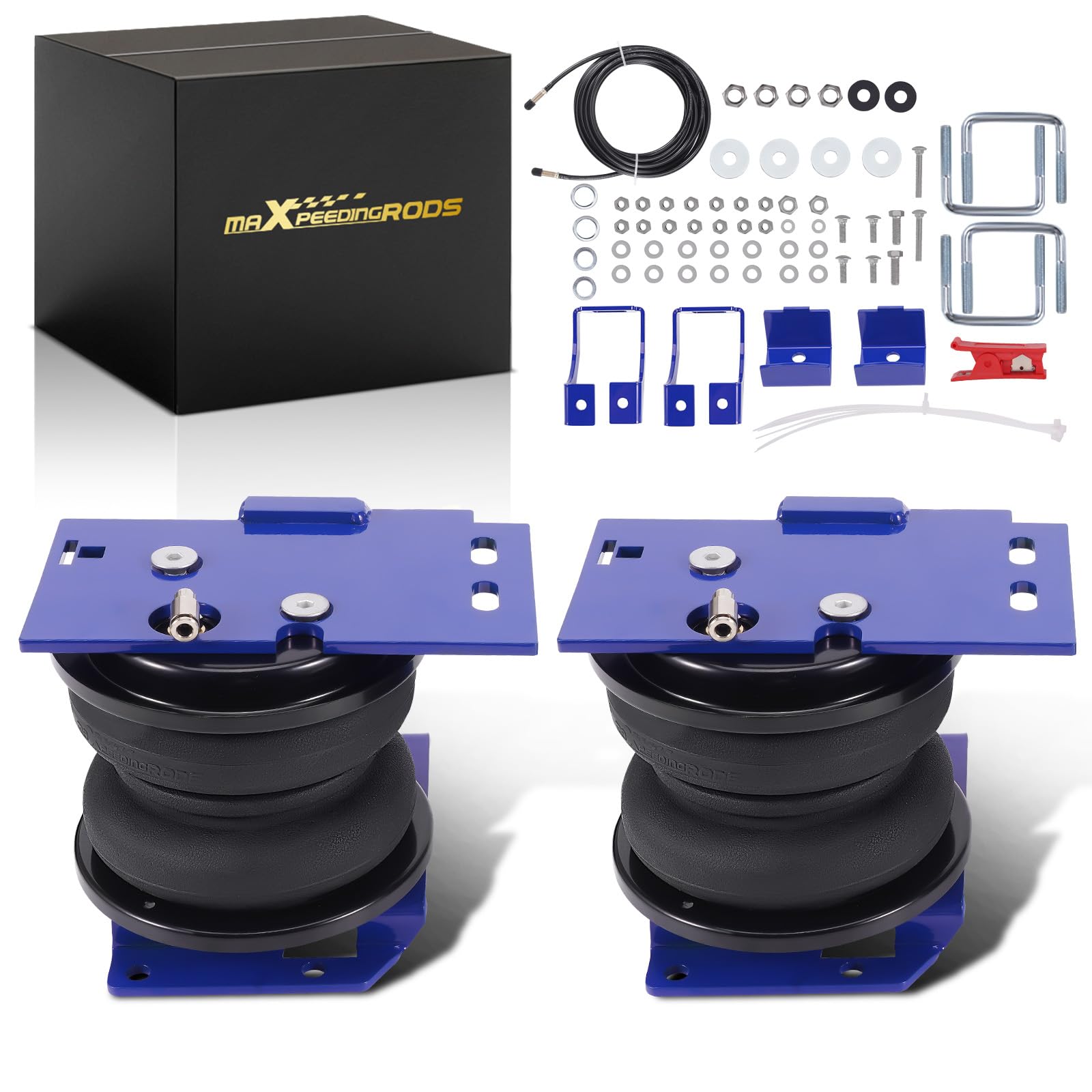 maXpeedingrods 5000 lbs Rear Air Suspension Bags Kit for Toyota Tacoma 4WD 2005-2023 Tacoma RWD 2016-2023 Tacoma Prerunner RWD 2005-2012 Air Helper Spring Kit