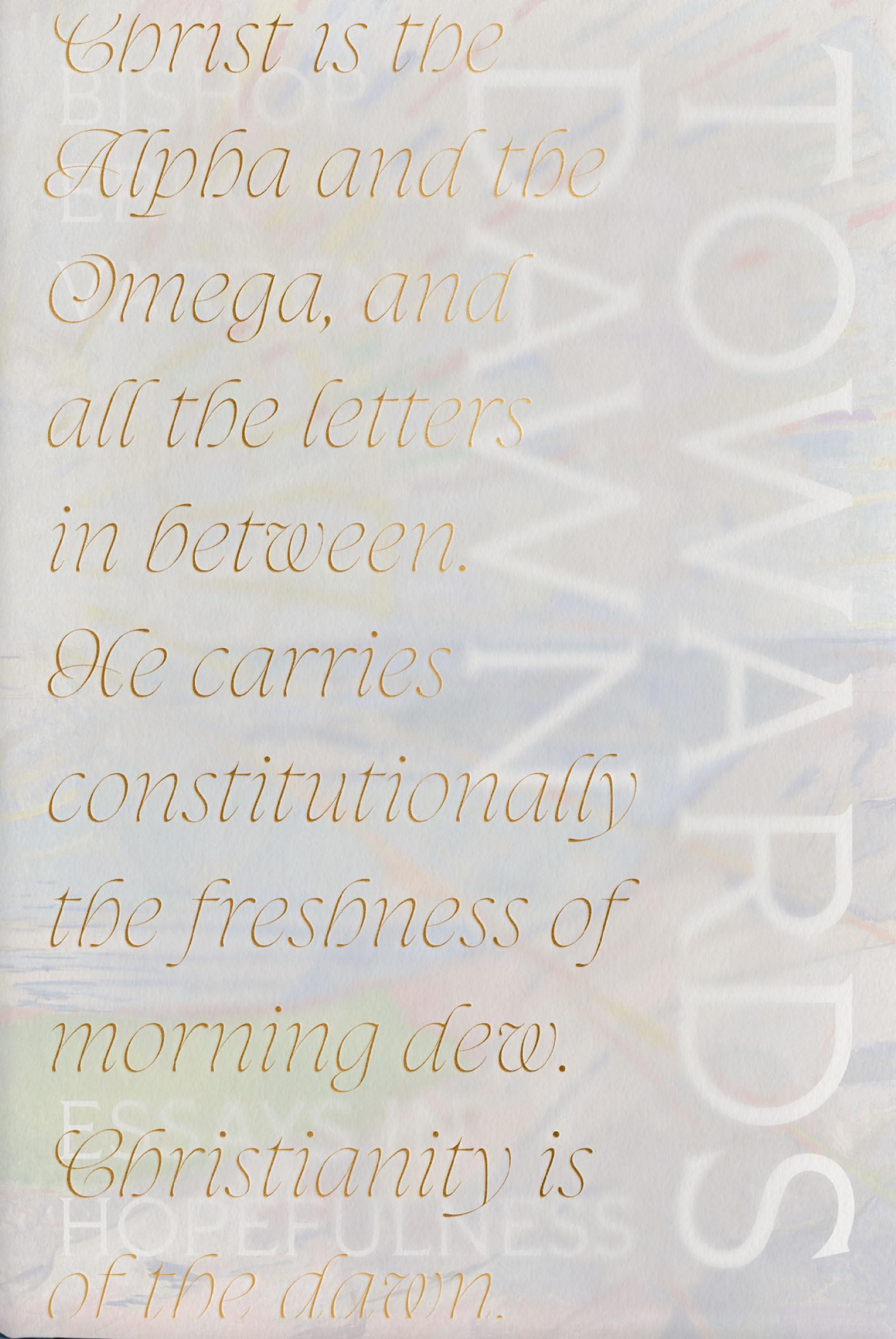 Towards Dawn: Essays in Hopefulness