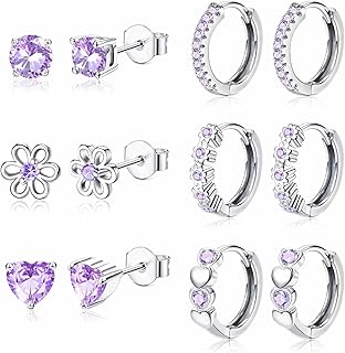 YADOCA ๐ต๐ฎ๐ฑ ๐ฆ๐๐ฒ๐ฟ๐น๐ถ๐ป๐ด ๐ฆ๐ถ๐น๐๐ฒ๐ฟ Earrings for Girls Women