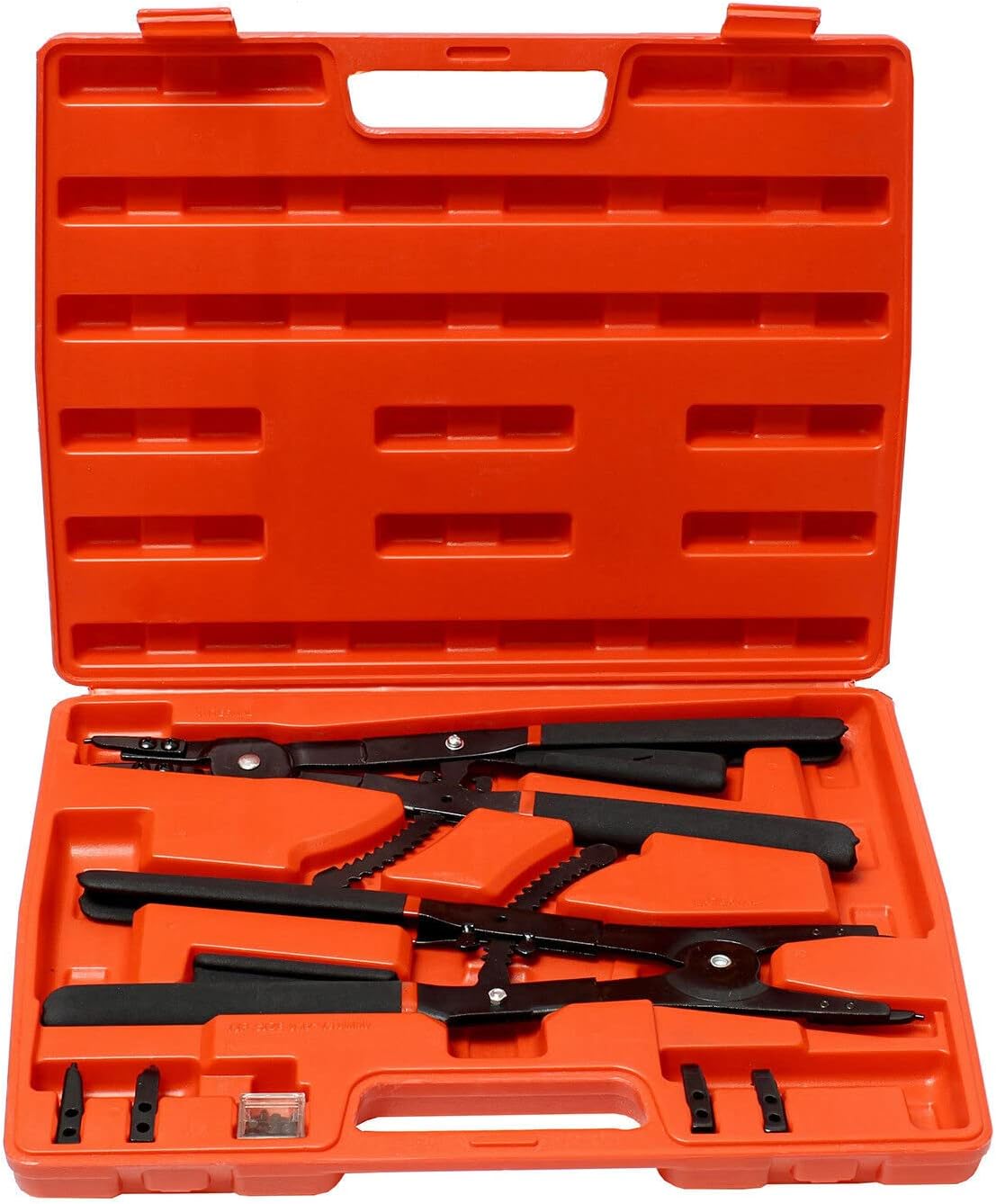 Snap Ring Pliers Set – 16 IN Snap Ring Pliers Straight and Angled Jaws