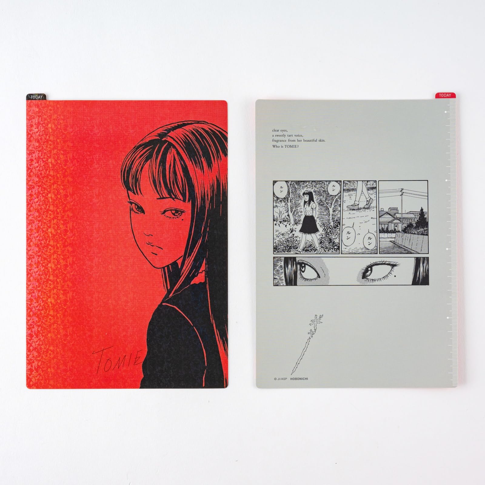 Amazon.co.jp: 伊藤潤二/ほぼ日の下敷き 富江 red カズンサイズ用