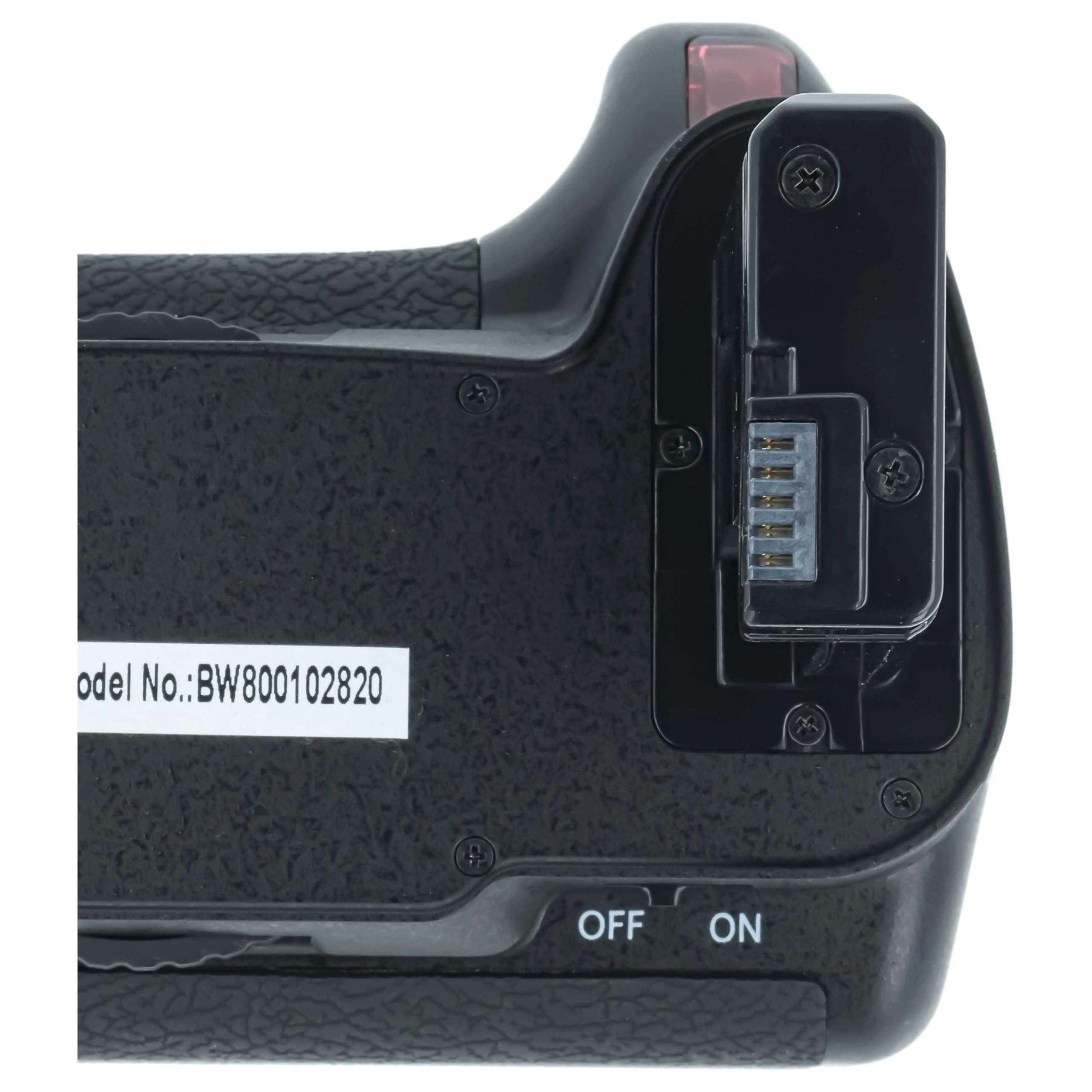 vhbw Grip Batterie | poignée d'alimentation compatible avec Nikon D3300, D3100, D3200 appareil photo + molette de sélection