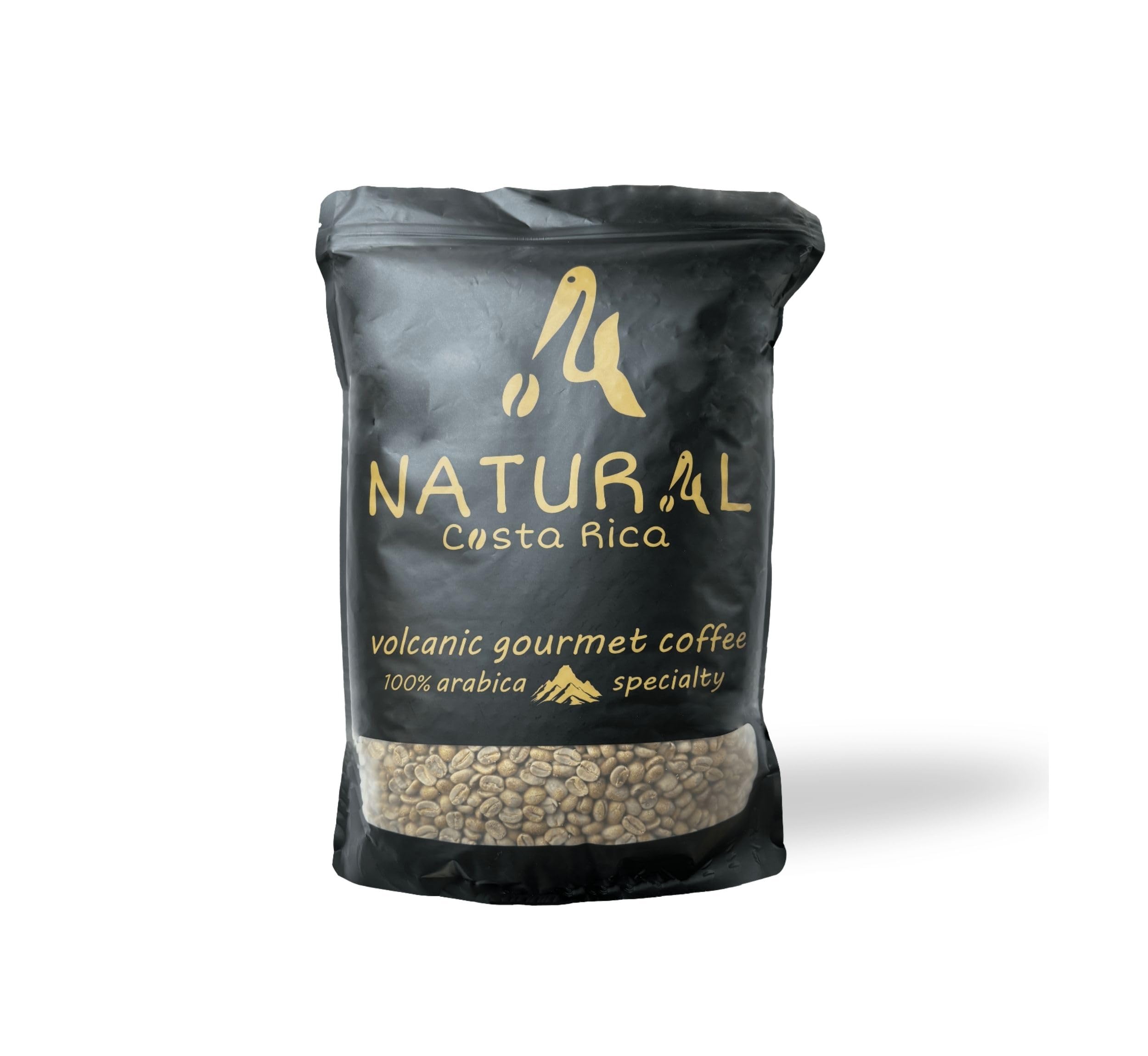 NATURAL de Costa Rica | Café en Grano Natural Premium Sin Tostar | Café de Especialidad 100% Arábica Gourmet Variedad VILLA-SARCHI | Kit Café Regalo 1kg