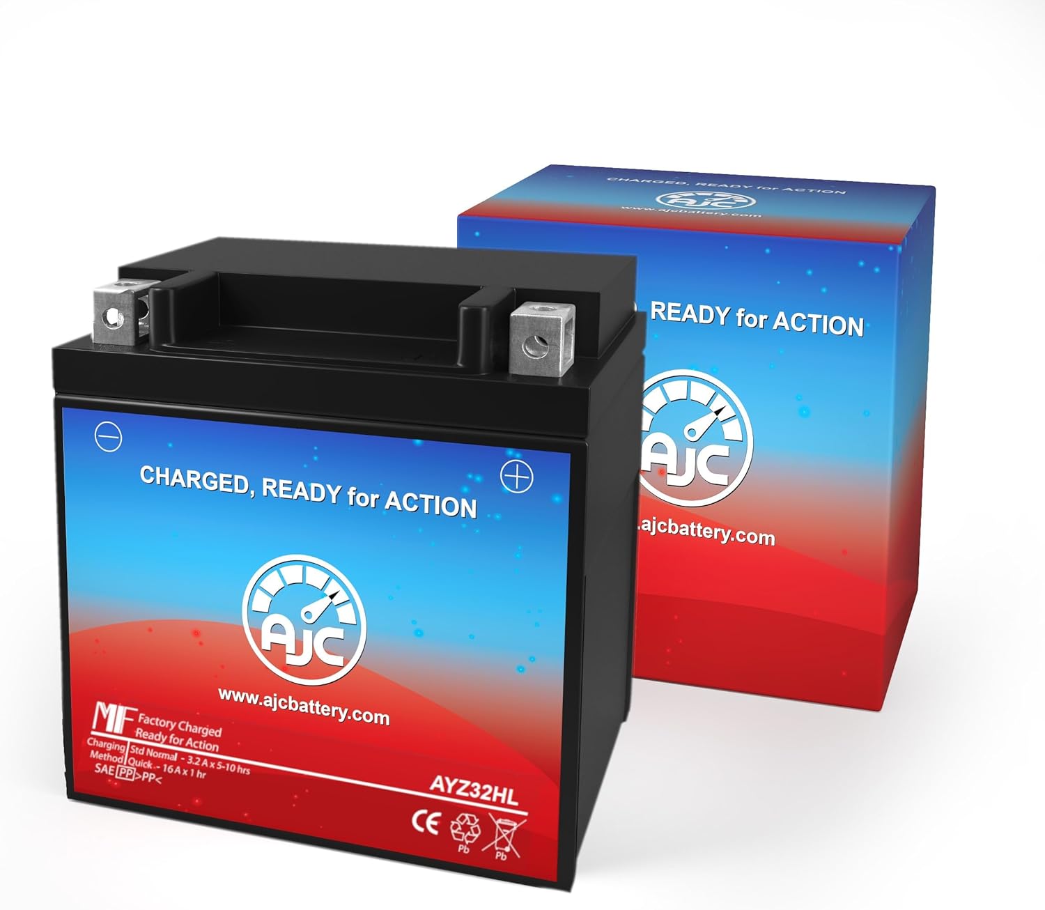 AJC® PRO AYZ32HL Powersports Battery