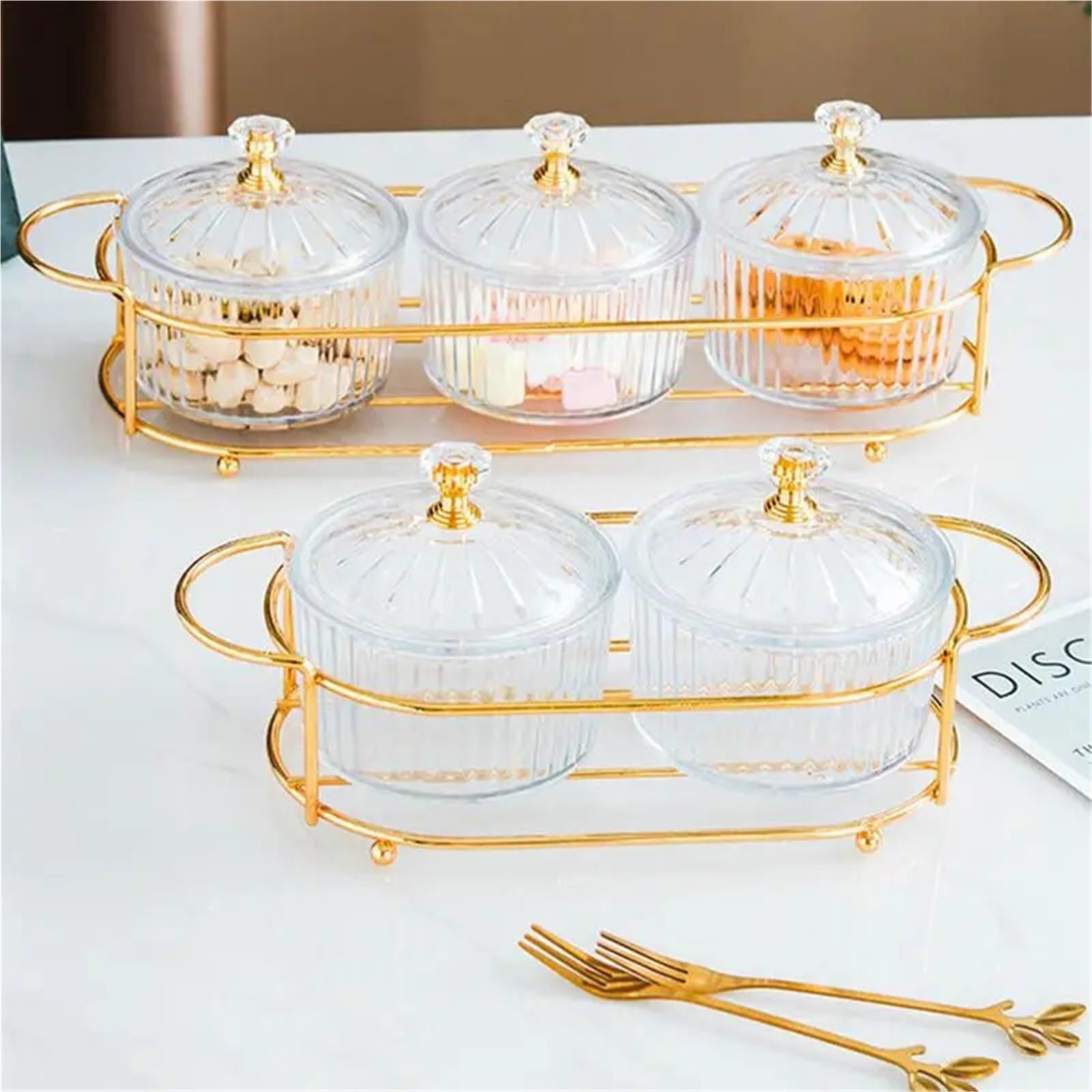Getrocknete Obst Salat Platte Snack Gerichte Transparent Runde Dessert Glas FüR TrockenfrüChte(4clear)