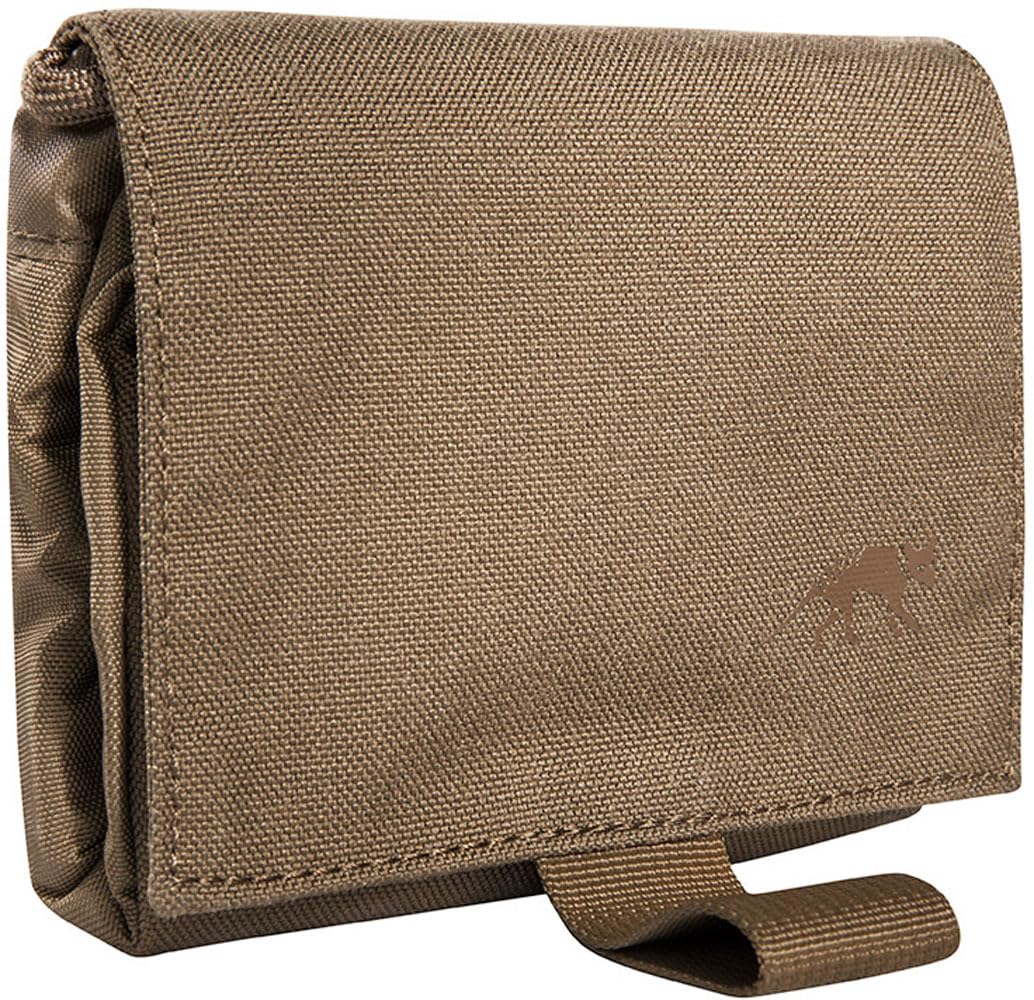 Tasmanian Tiger TT Dump Pouch MK II Faltbarer Abwurf-Sack, Rollsack, Molle-kompatibel, Zusatz-Tasche, Coyote Brown