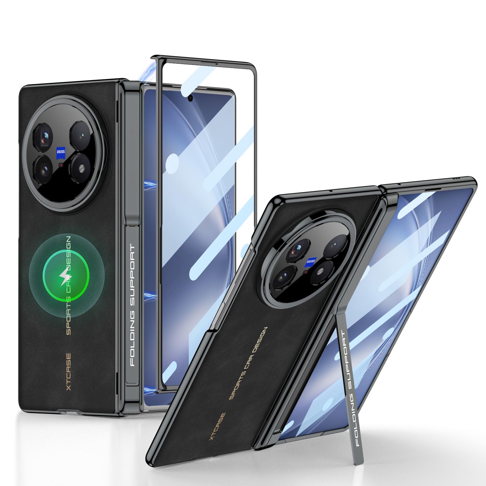 COQUE Hülle für Vivo X Fold 5, Klappscharnier Phantomschale