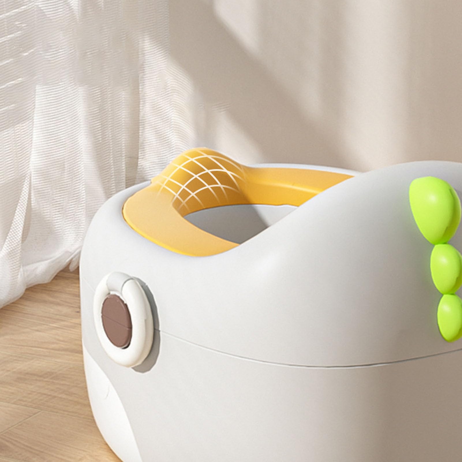 Orinal de bebé 3 en 1, Silla de Inodoro de Entrenamiento, Entrenador Desmontable Portátil para Niños y Niñas, Taburete Ergonómico y Cómodo