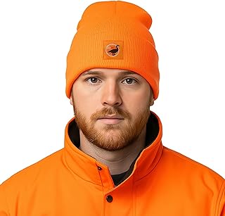 Blaze Orange Hunting Beanie