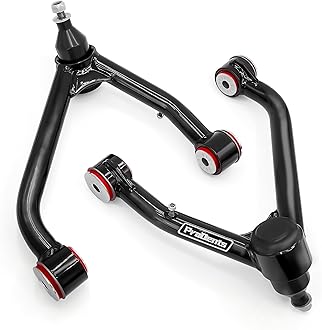 2-4" Lift Front Upper Control Arms w/Ball Joint for 2007-2018 Silverado 1500 GMC Sierra 1500, 2007-2020 Suburban 1500/Tahoe/GMC Yukon XL 1500/Cadillac Escalade ESV, 2007-2013 Avalanche/Escalade EXT