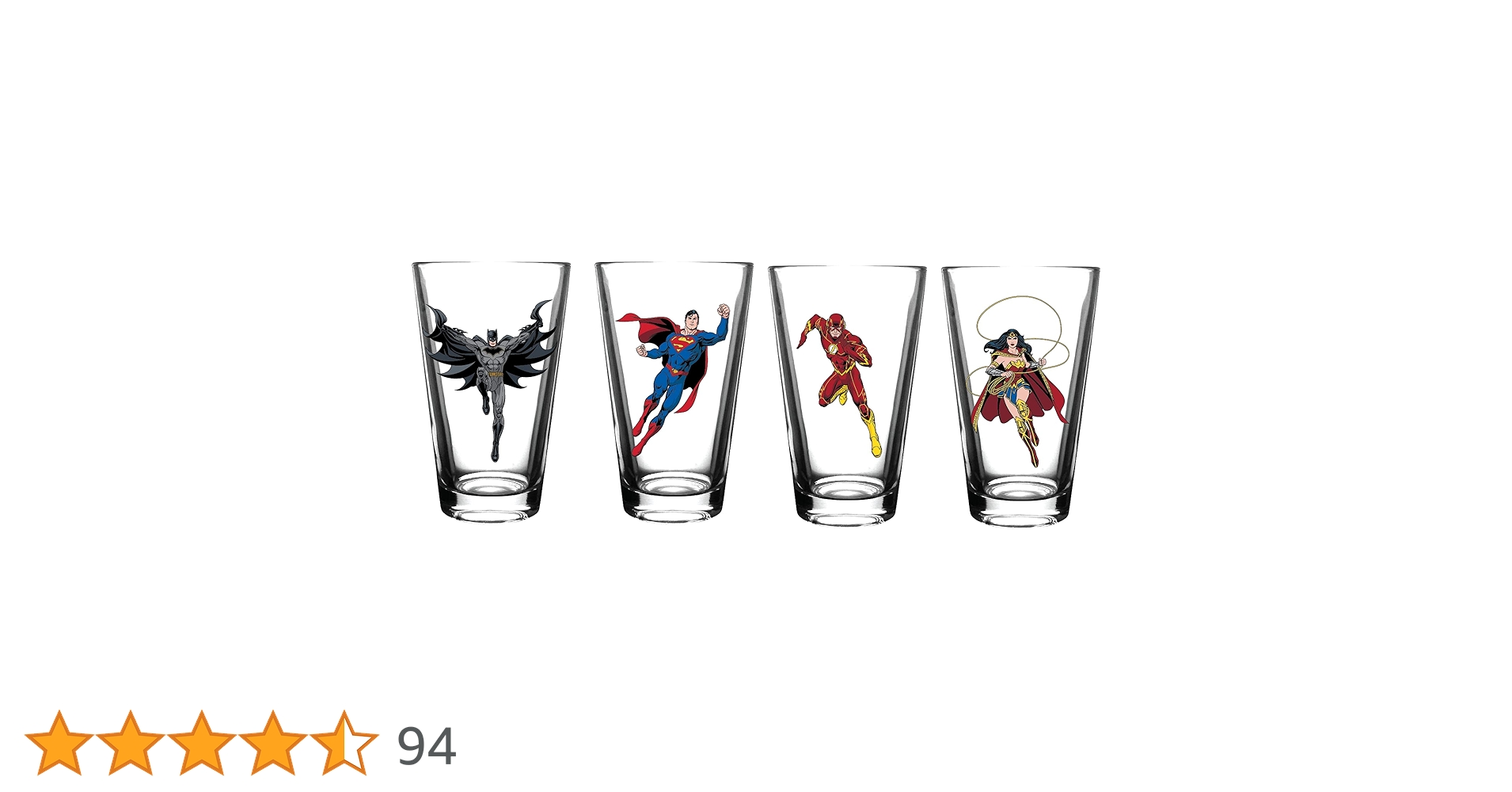Amazon.co.jp: Justice League パイントグラスセット – 容量16
