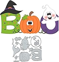 Vista 1 de Suds&WH Boo Magic Poison - Troqueles de metal con diseño de calabaza, plantillas de corte fantasma de Halloween para álbumes de recortes, álbumes