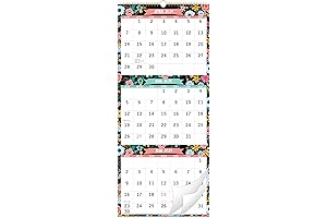 2022-2023 Vertical 3 Month Calendar