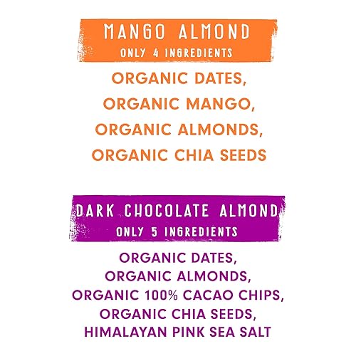 Miniatura 19 de JONESBAR USDA - Barra orgánica de frutas y nueces, sin OMG, Kosher, vegana, sin gluten, barra de aperitivos simple (24 barras (2 cajas))