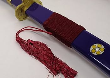 紫閻魔 【海賊王】武具　刀装具　日本刀　模造刀 居合刀 映画 鑑賞用 武蔵 紫閻魔 【海賊王】武具 刀装具 日本刀 模造刀 居合刀 映画 鑑賞