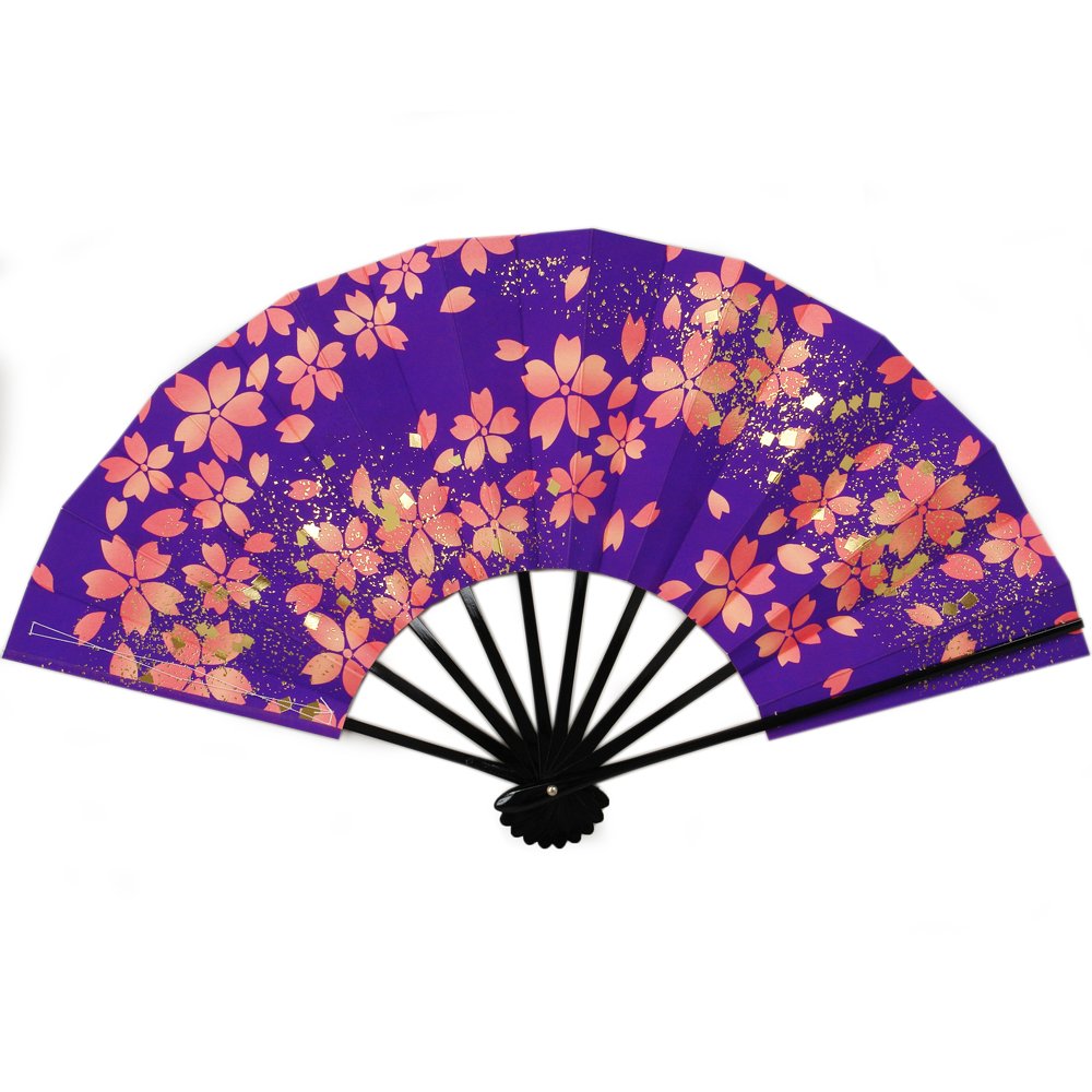 Mai Sensu Dance Fan, 9.5 Sun Cherry Blossom