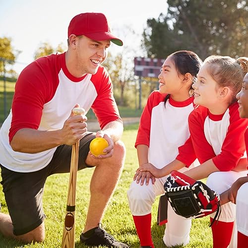 Miniatura 6 de Paquete de 24 pelotas de béisbol de plástico para práctica de béisbol, pelotas de entrenamiento de béisbol ligeras de plástico para el hogar,
