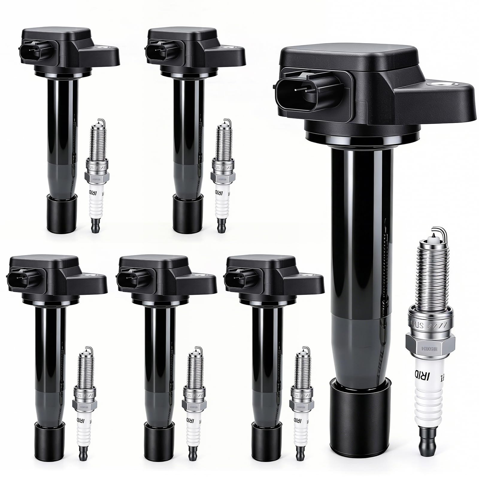 V6/Film V6 act Ⅲ-CLIPS and more- Amazon.com: Sets of 6 Ignition Coil Pack UF603 and Iridium Spark