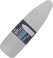 Vista 21 de Funda para tabla de planchar sobre la puerta de 14 x 42 pulgadas con diseño fácil de usar, acolchado resistente, cordón elástico ajustable