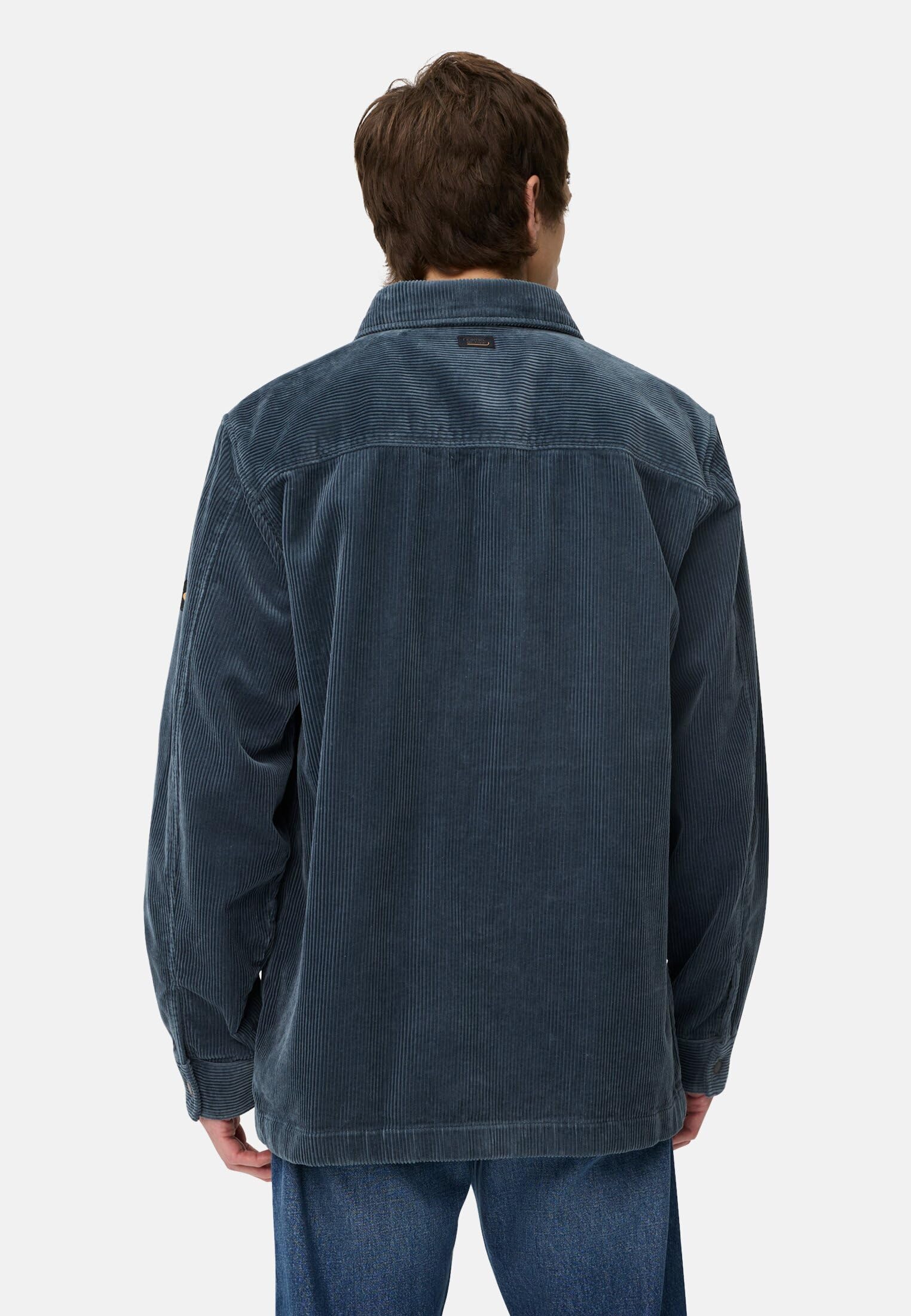 camel active Męska koszula 409387-6s87, niebieska (Ink Blue), 3XL, Niebieski (Ink Blue), 3XL