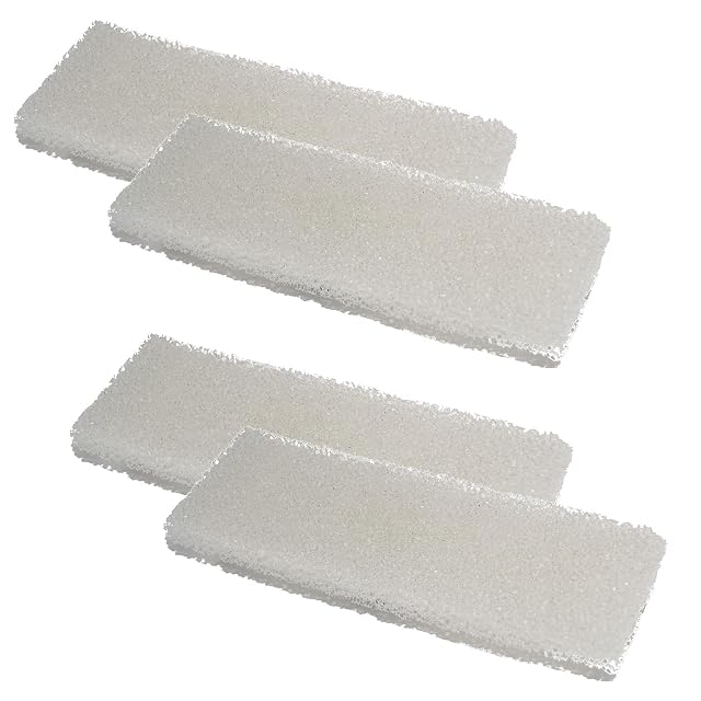 HQRP 4 Filtros de Espuma de Acuario Bloque Compatible con Fluval 204, 205, 206, 304, 305, 306; A222