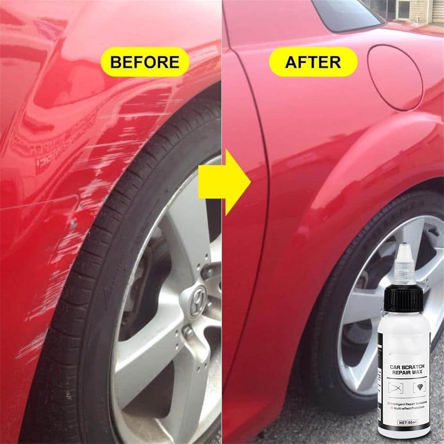 Ultimate Paint Restorer, Ultimativer Farbwiederhersteller Auto V Vaxy, Expturelmp Ultimativer Lackrestaurator, Auto Kratzer Entferner, V-Vaxy Car Scratch Repair Wax (3SET)
