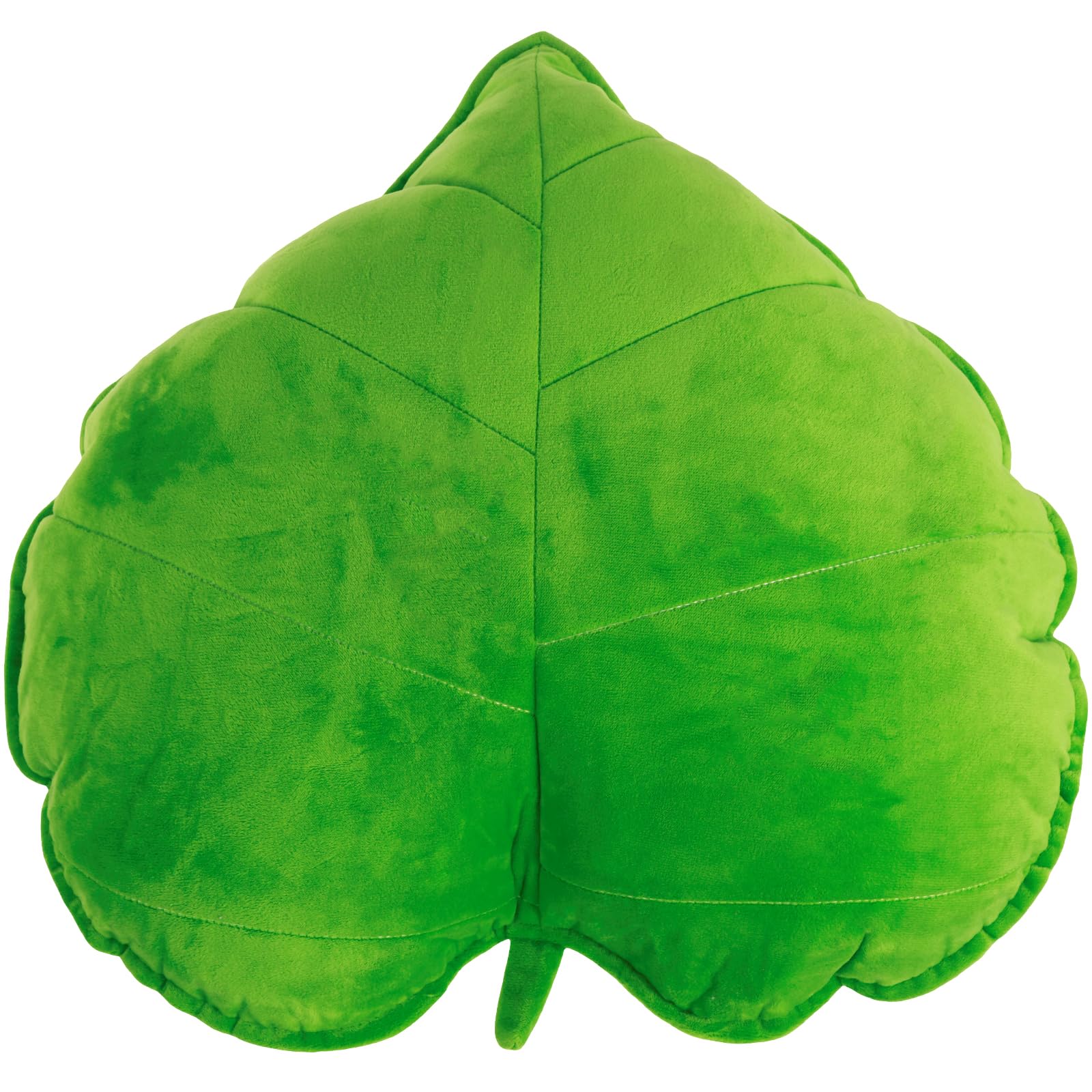 Cuscino decorativo a forma di foglia in peluche, morbido e confortevole