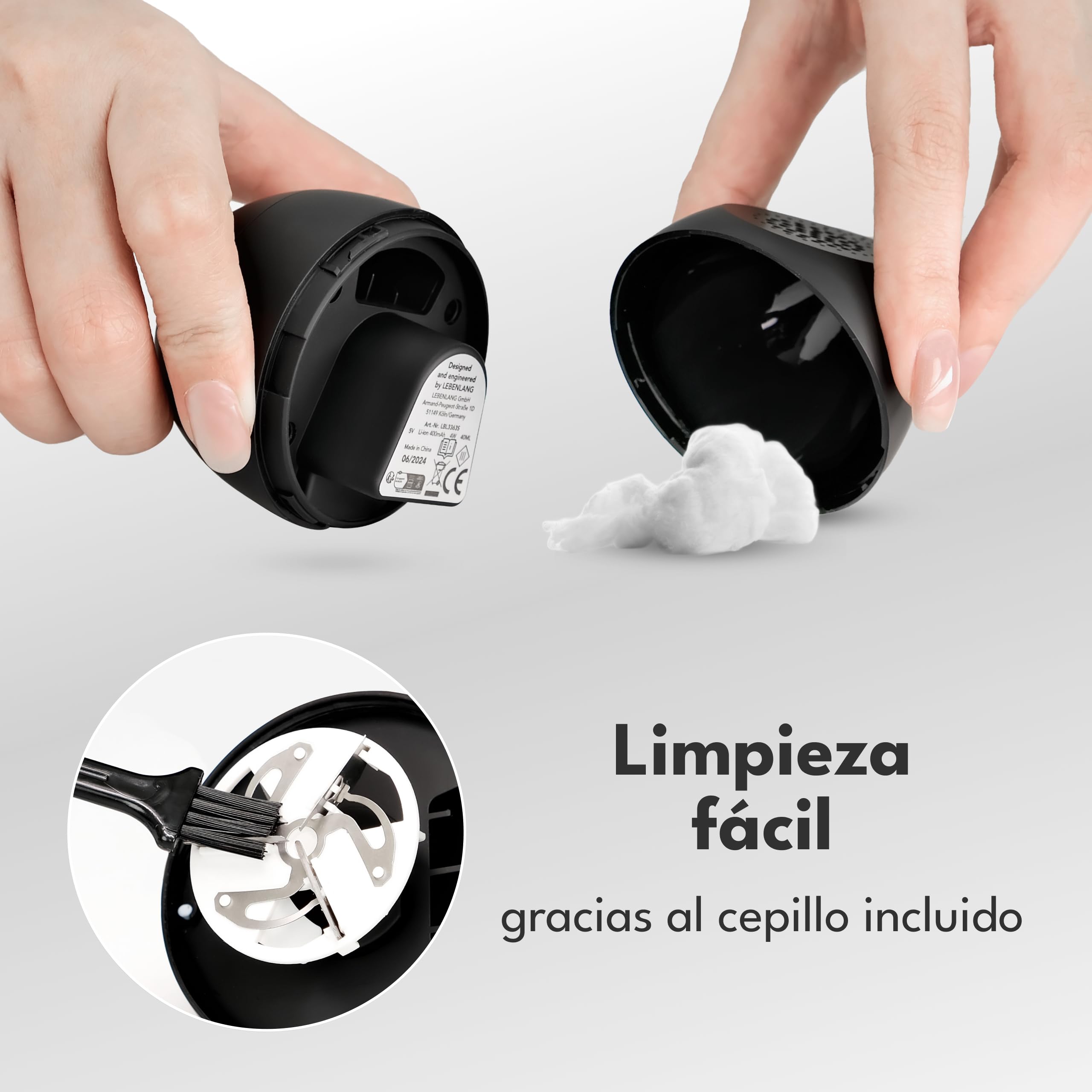 Afeitadora Eléctrica De Pelusas – Quitabobinas Portátil Para Ropa, Edredones Y Sofás. Recargable O Pilas, Fácil De Usar.