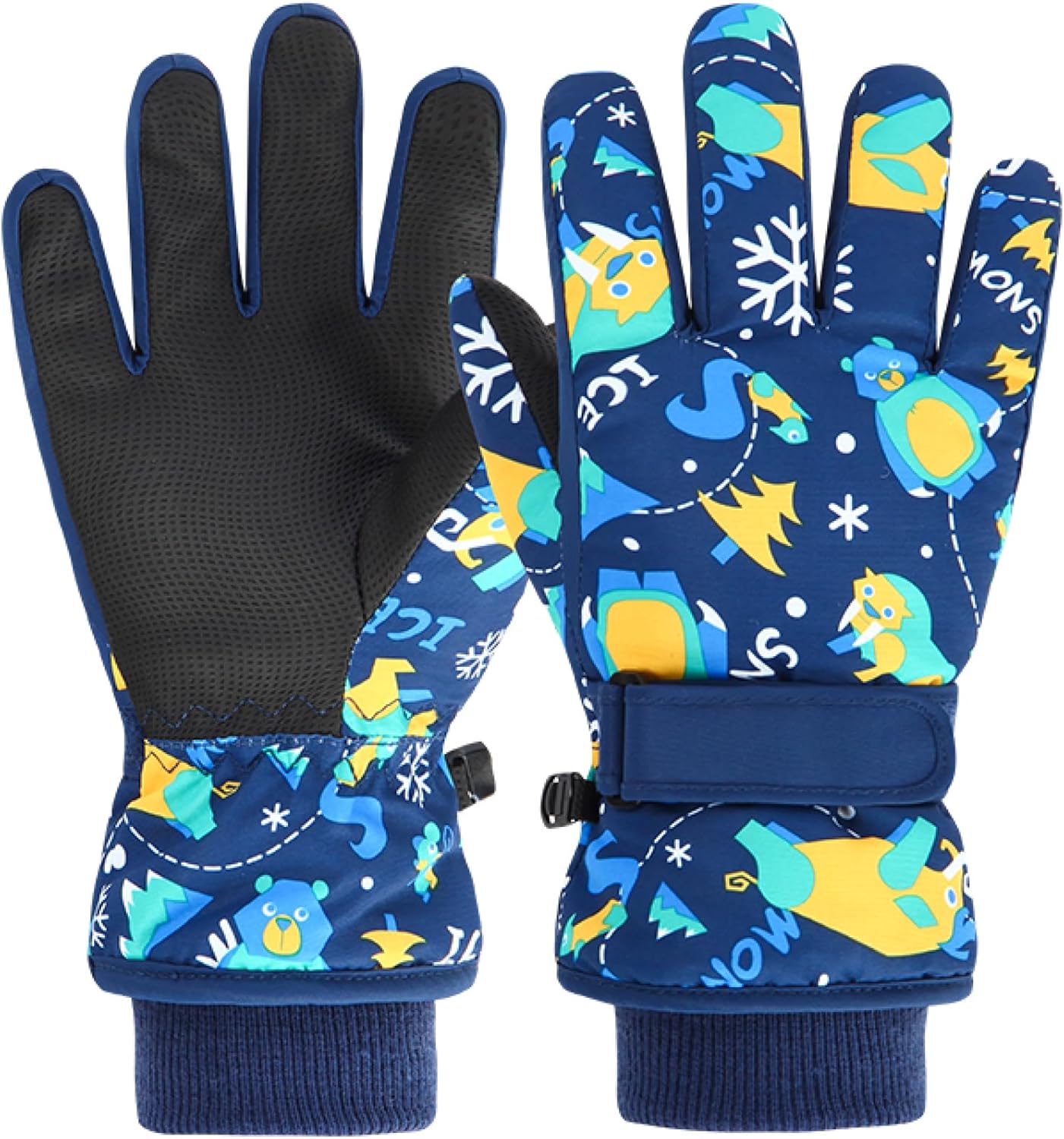 Azarxis Kids Children Ski Gloves Winter Snow Gloves Waterproof Winter Warm Gloves for Snowboarding, Sledding Azarxis Kids Children Ski Gloves Winter Snow Gloves Waterproof Winter Warm Gloves for Snowboarding, Sledding