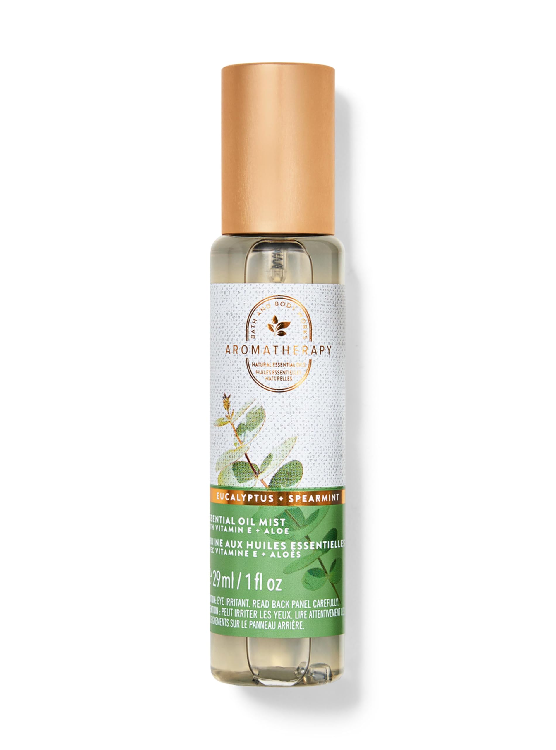 bath & body works Bath and Body Works Eucalyptus Spearmint Travel Size Essential Oil Mist | 29 ml / 1 fl oz | Travel Size Essential Oil Mist| Fresh Fragrance | For Men & Women-picture-17