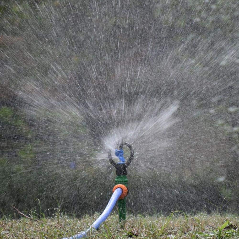 Irrigatore for prato e giardino Irrigatore for prato Sistema di irrigazione for giardino fuori terra 9 modelli di spruzzo Irrigazione a spruzzo d'acqua ad alta pressione for patio cortile parco