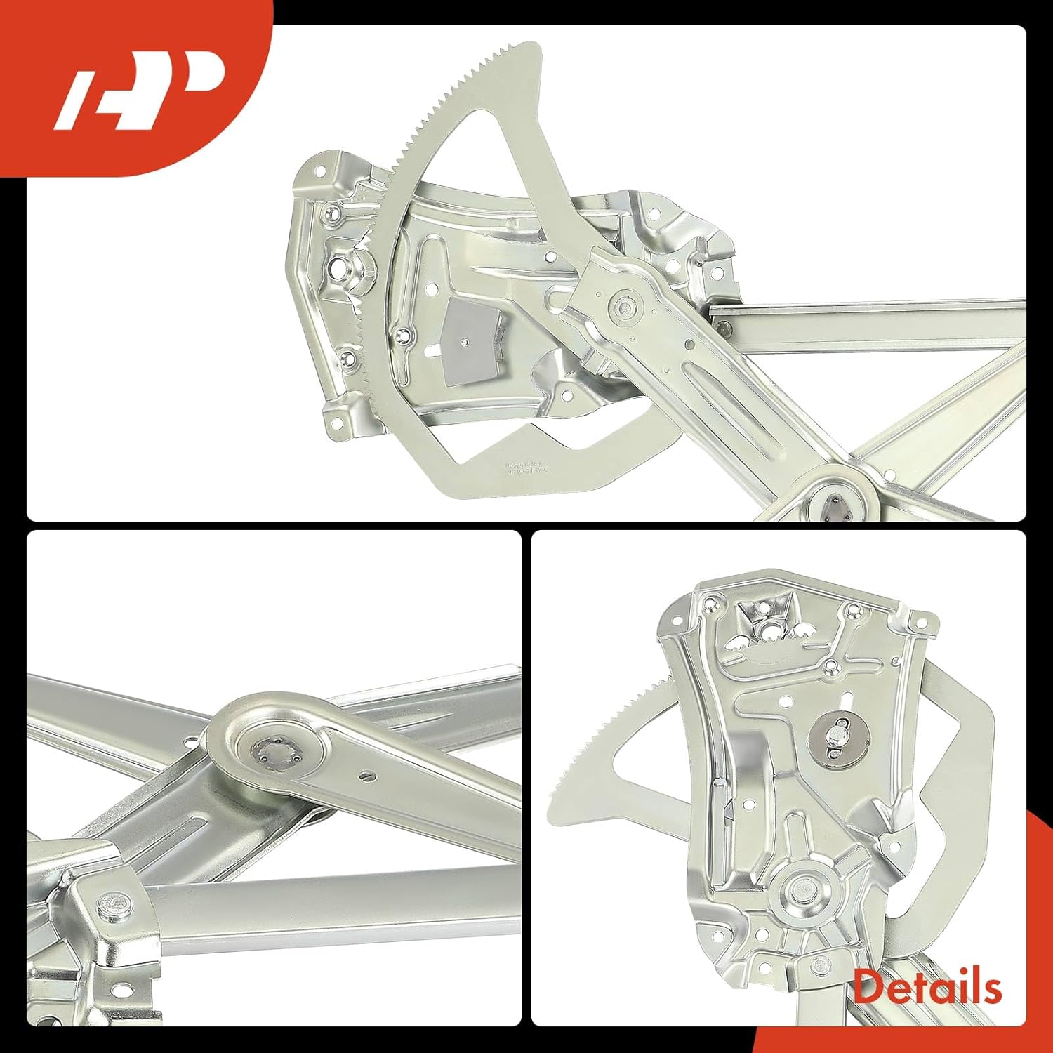 A-Premium Front Driver Side Power Window Regulator Without Motor Compatible with BMW 318i 318is 323i 323is 325i 325is 328i 328is M3 1992-1999, Coupe/Convertible 2-Door Only