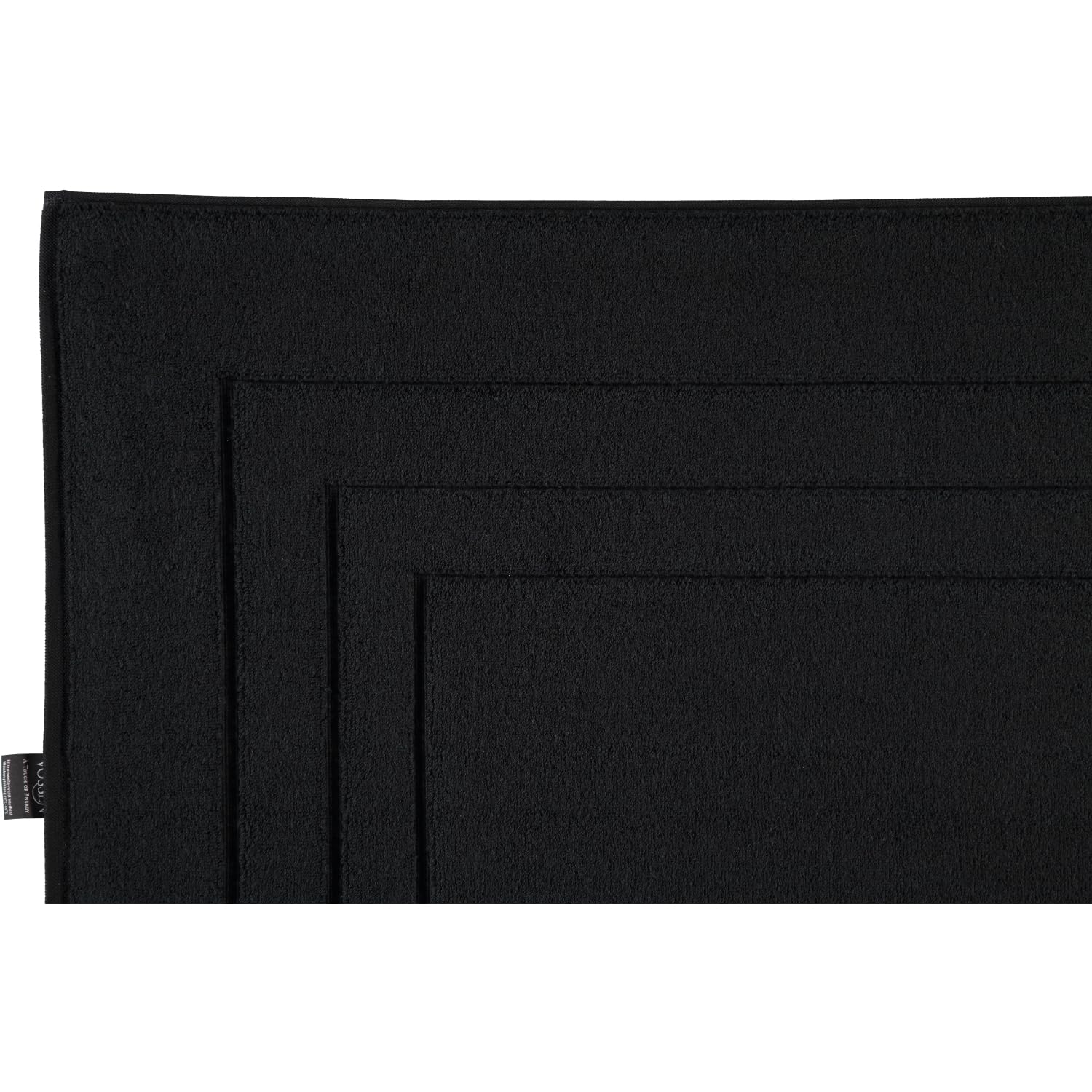 Vossen Badematten Feeling schwarz - 7900