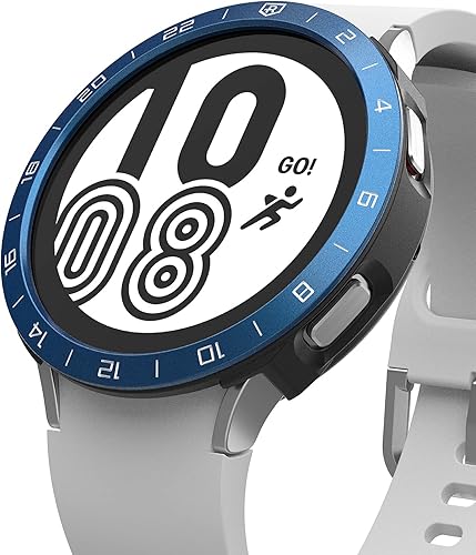 Miniatura 10 de Ringke Deportes aéreos + estilo bisel Compatible con Samsung Galaxy Watch 4 de 1.732 pulgadas, funda flexible de poliuretano termoplástico a prueba