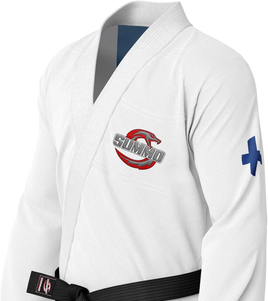 Summo Sports Finnish White Sublimation Bjj Gi