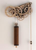 Vista 1 de Nuevo kit de Super Science - Hágalo usted mismo - Kit de reloj de péndulo de madera mecánico hecho a mano para pared