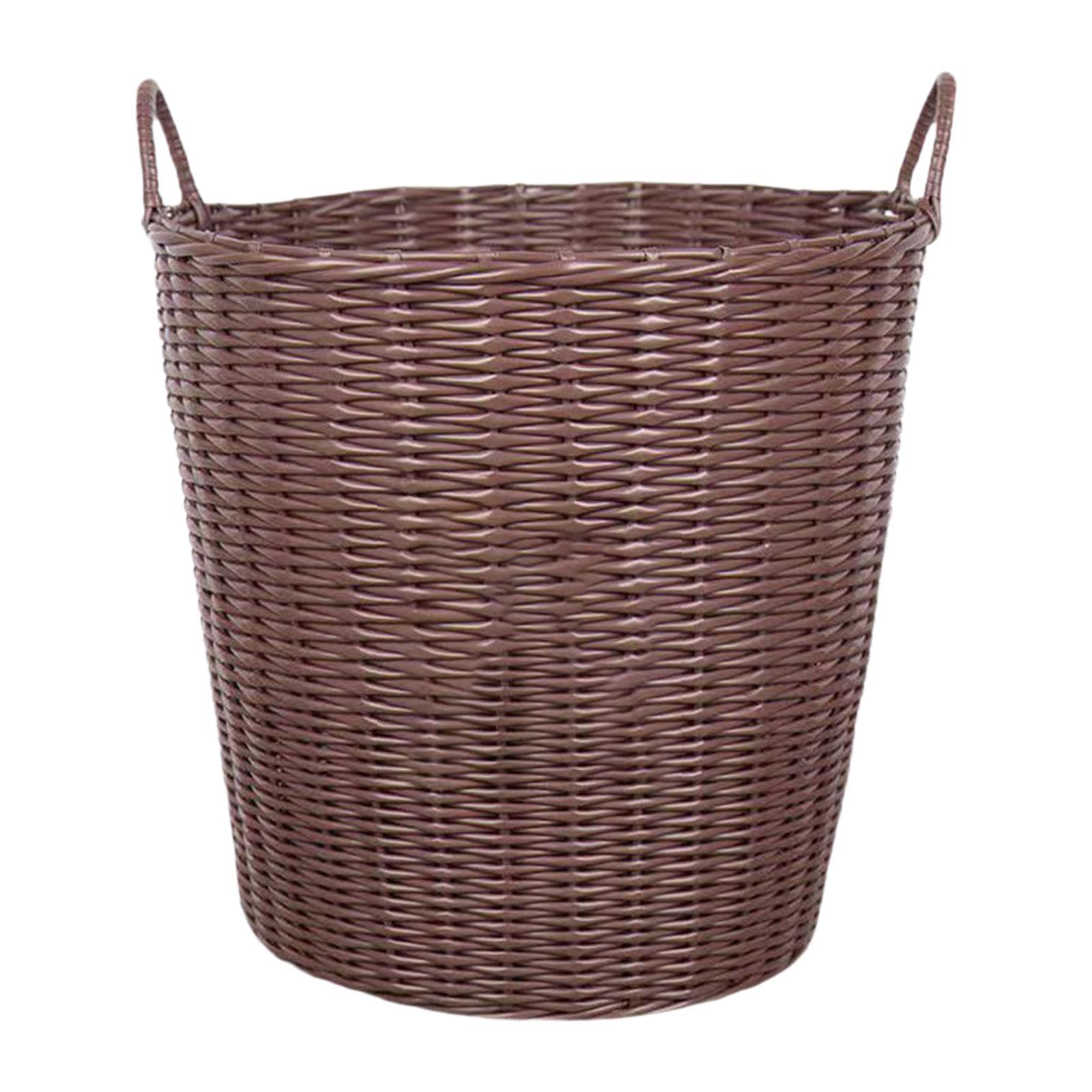 Panier à linge tissé finies les pièces en désordre avec ce bac M