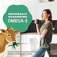 Vista 4 de Grassmilk Orgánica Medio y Medio - 16 oz Pinta