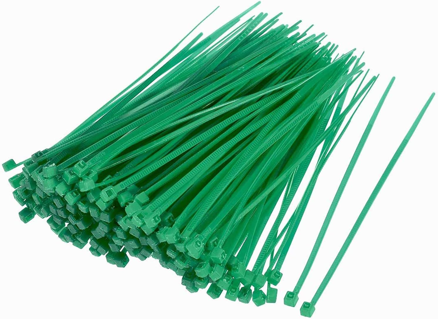 URBEST 1000 Pcs Self Locking Wire Cable Zip, Tie Fasten Wrap 6 Inch Nylon Zip Tie (Dark Green)