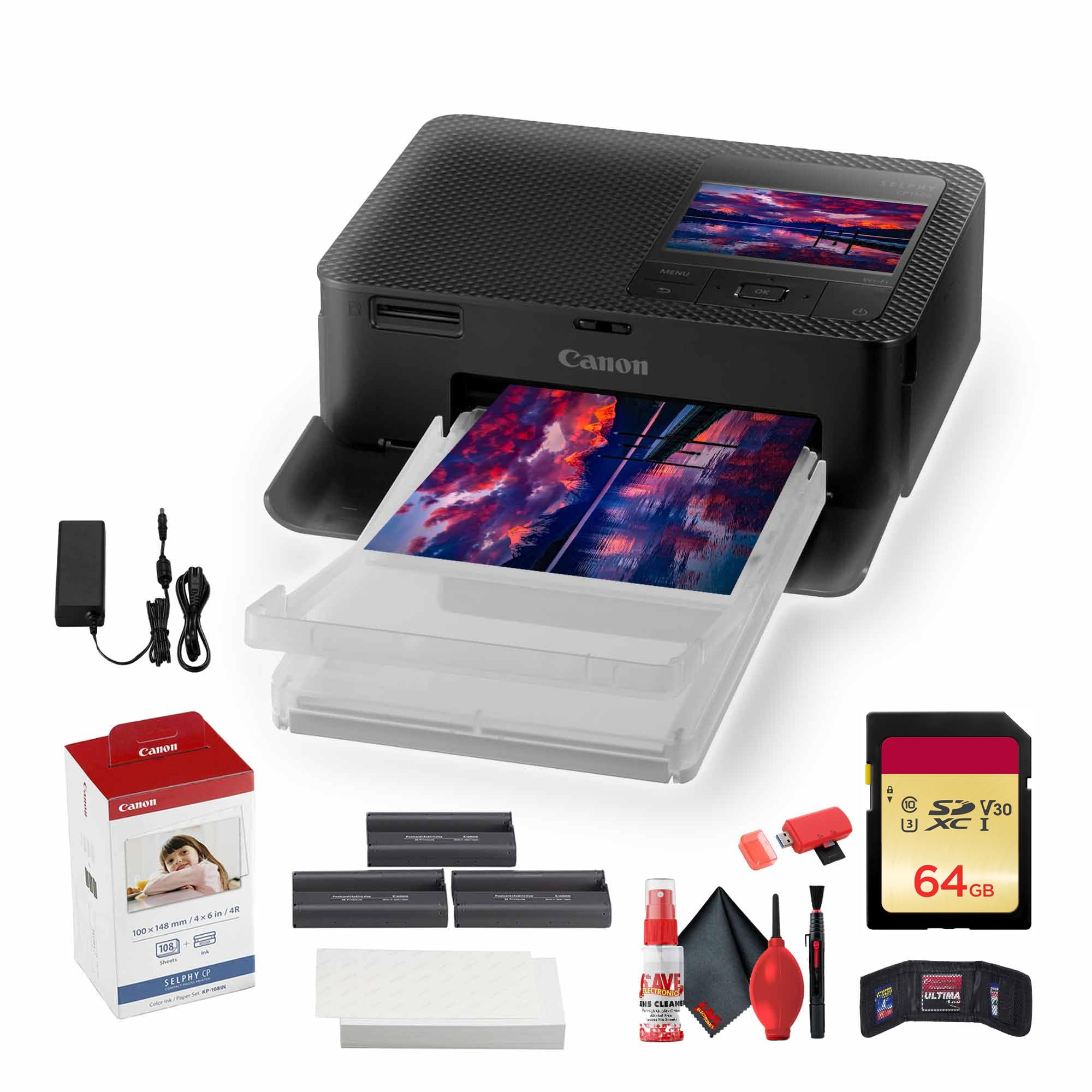 Amazon.com : Canon SELPHY CP1500 Compact Photo Printer (Black