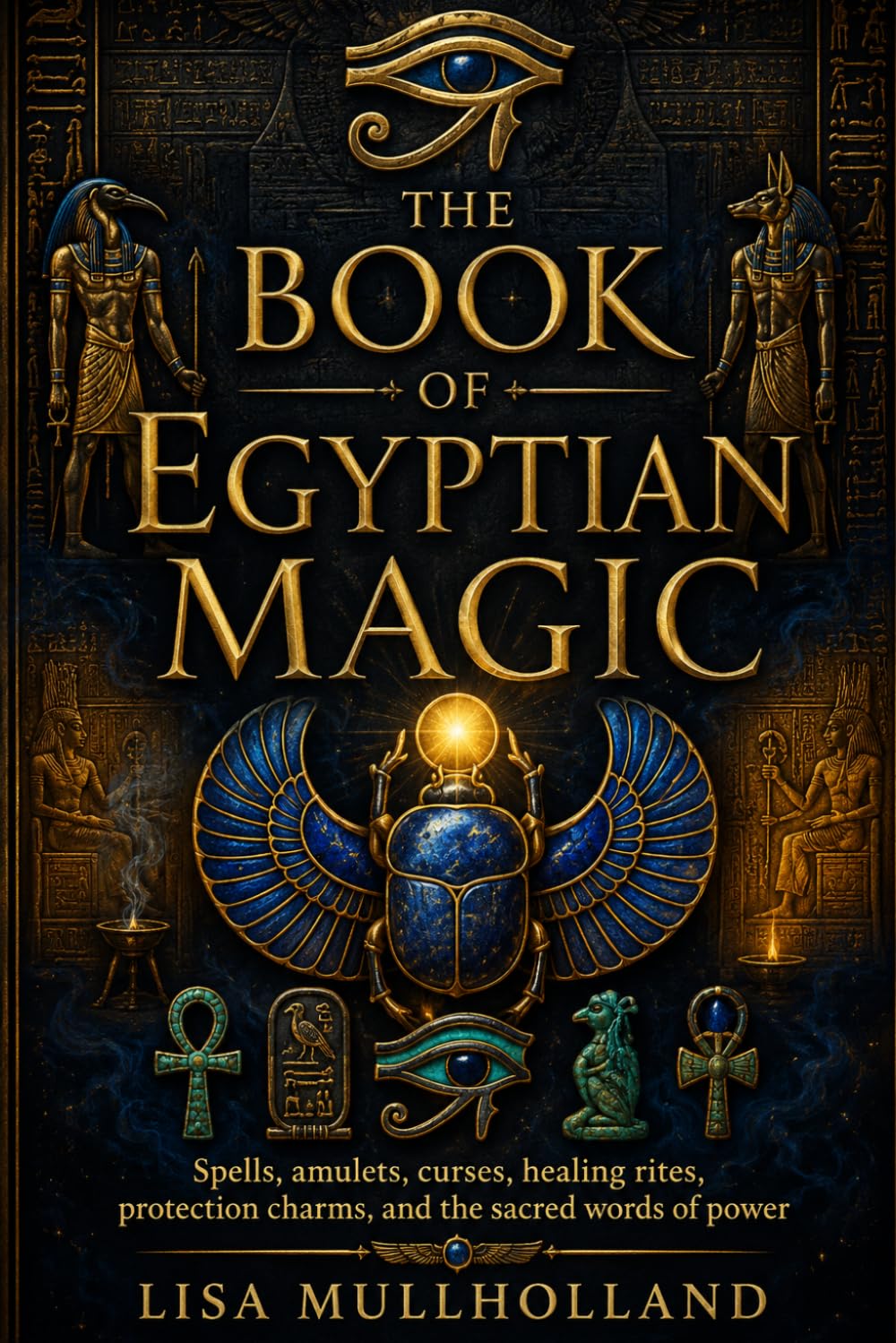 The Book of Egyptian Magic: Spells, amulets, curses, healing rites, protection charms, and the sacred words of power