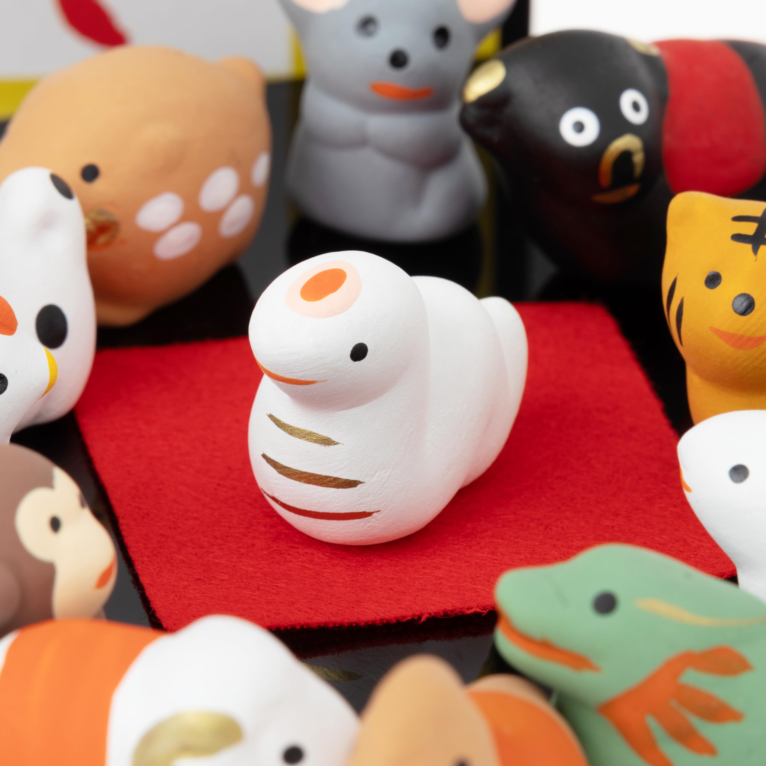 陶芸　干支動物(不揃い12体) 陶芸 干支動物(不揃い12体) 工芸品