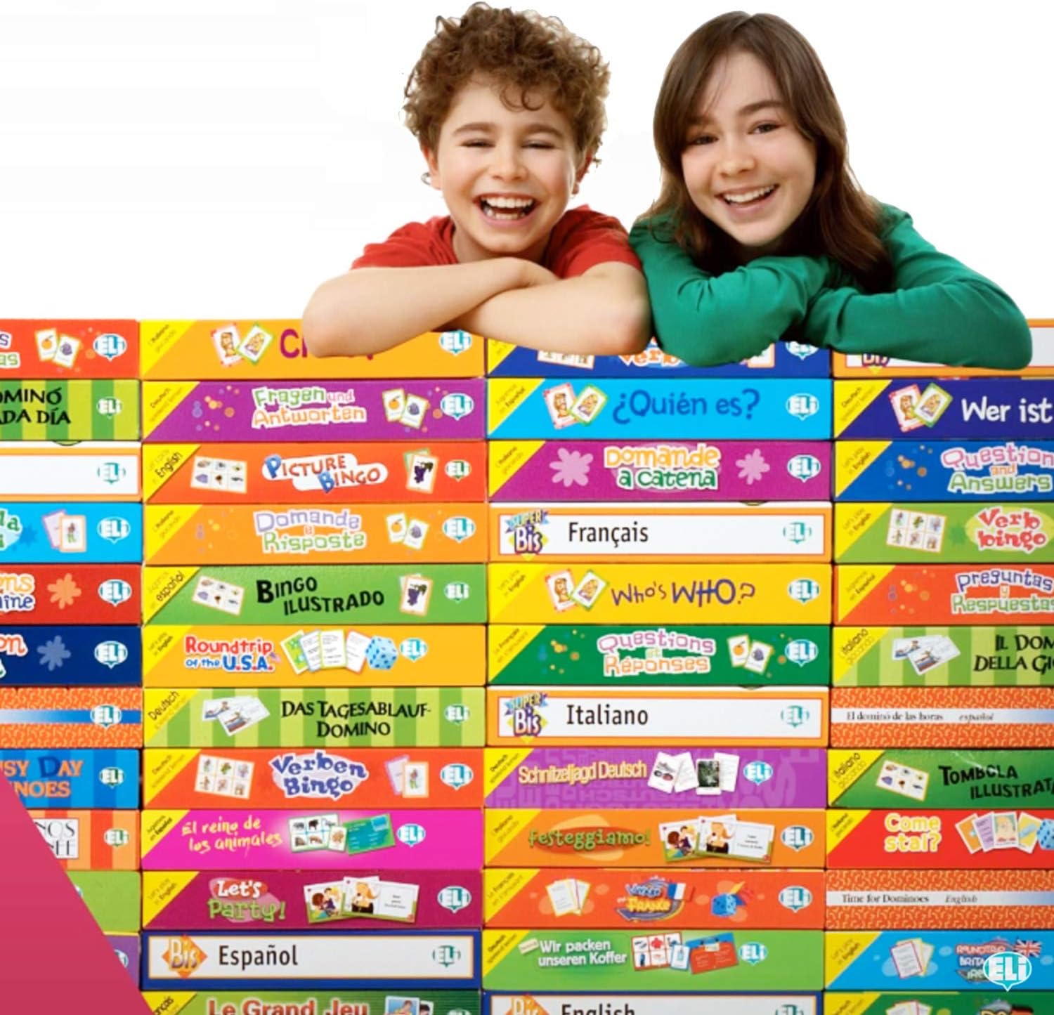 Amazon Eli Game 英語教材 ビンゴゲーム Picture Bingo New Edition ビンゴ くじ おもちゃ