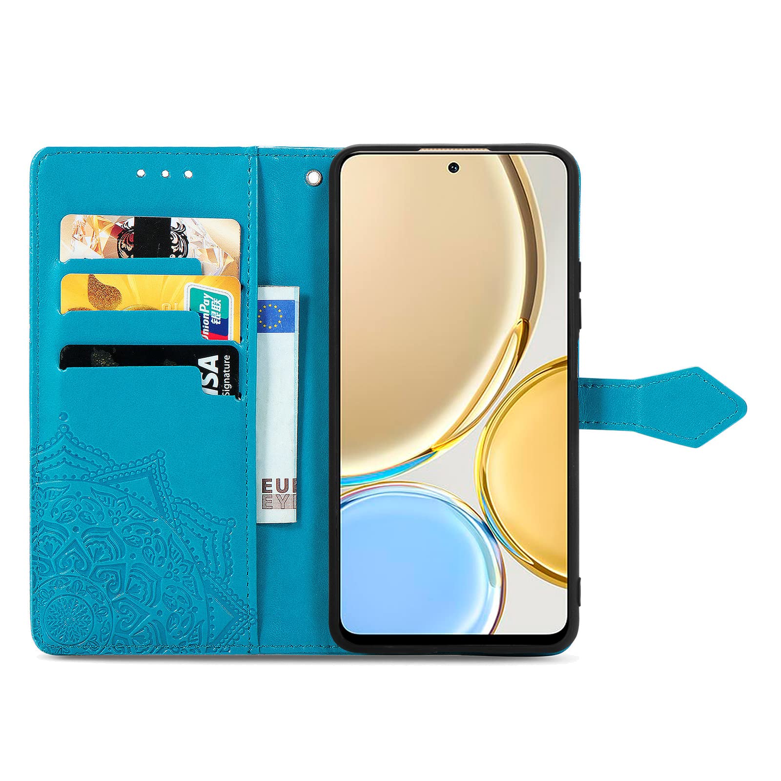 Custodia In Pelle Per Honor Magic 4 Lite 4G5G, Con Chiusura Magnetica A
