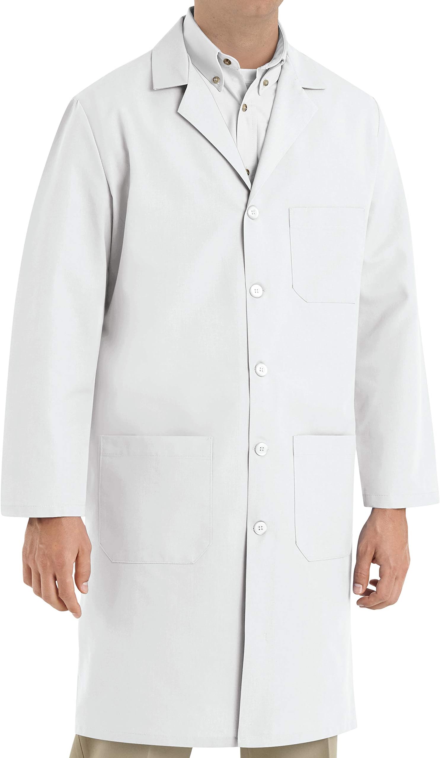 Red Kap Men's Exterior Pocket Original Lab Coat