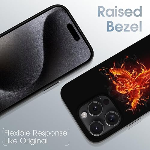 Miniatura 3 de Burning Angel of Flame Phone Cases Cute Fashion Protective Cover Soft Silicone TPU Shell Compatible with iPhone 15 iPhone 15 Plus iPhone 15 Pro